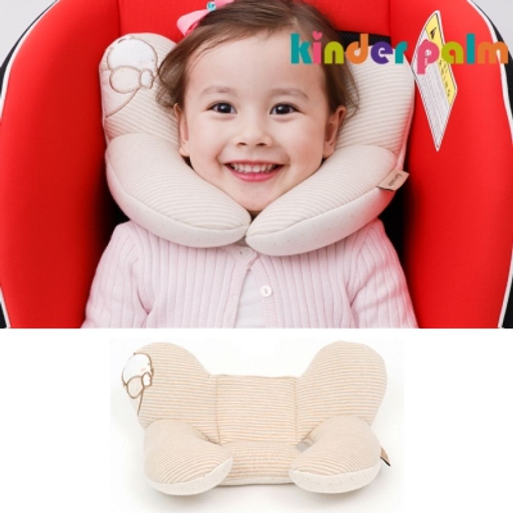 Kinder Palm L line Neck Pillow Organic Newborn Baby Stroller Car Seat Infant Neck Cushion Neck Pillow